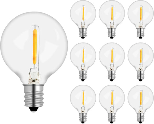 10 pezzi lampadina LED G40 E12 1W, equivalente a lampadina 7W