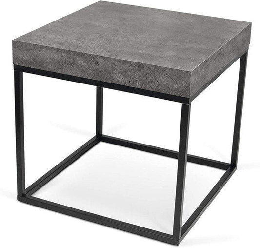 Tavolino/tavolino/tavolino, 55 x 55 x 53 cm, nero