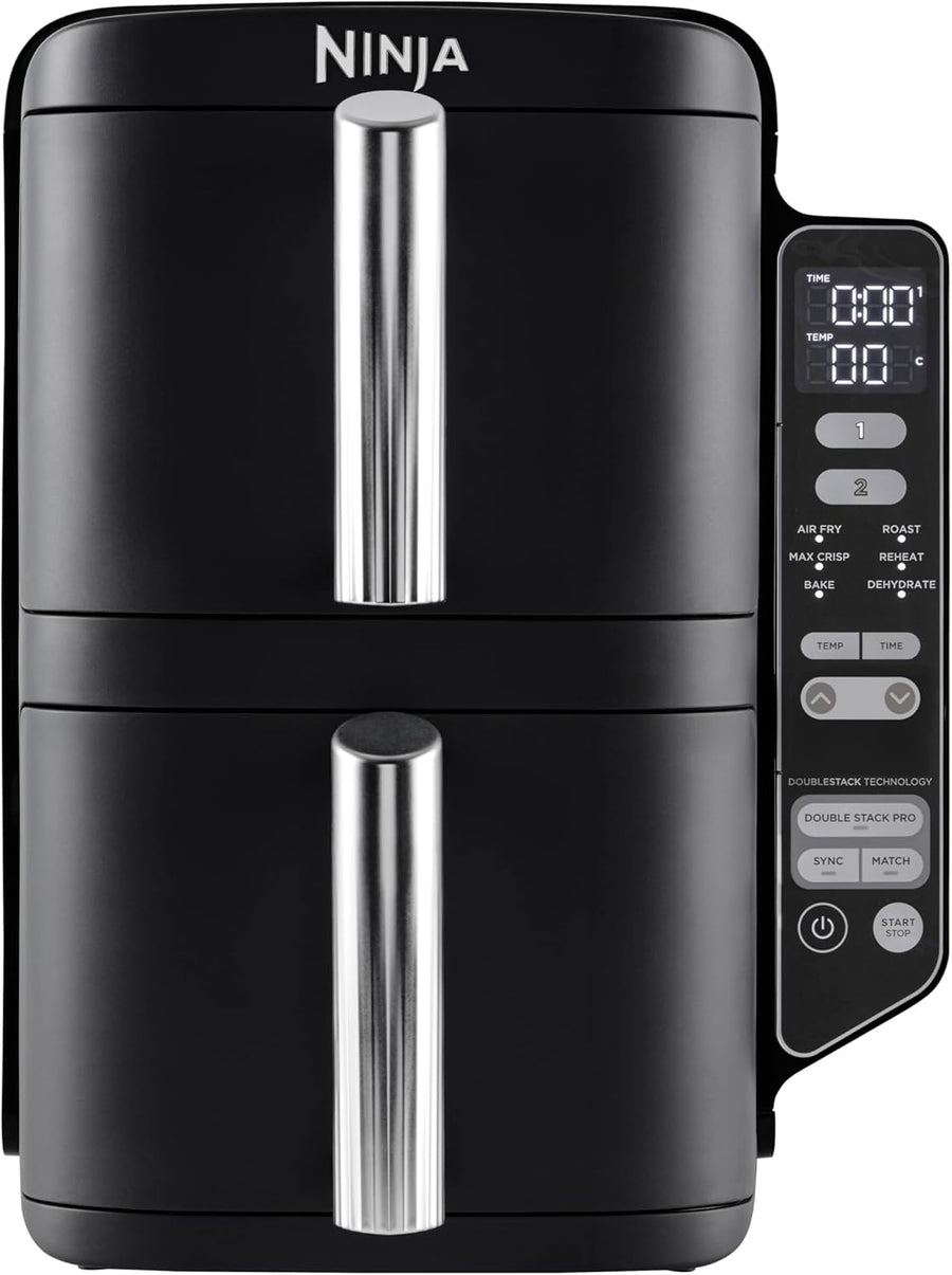 Ninja Double Stack Friggitrice ad Aria, 7,6L Friggitrice ad aria digitale