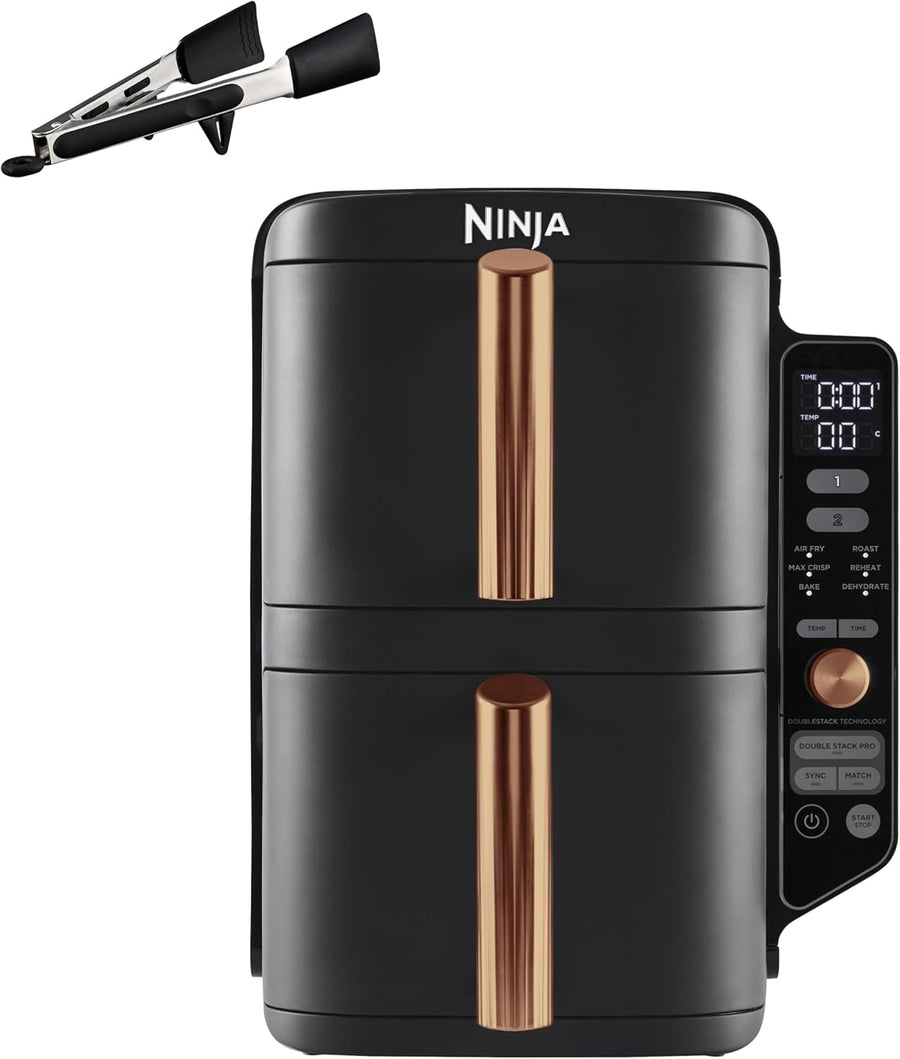 Friggitrice ad aria Ninja Double Stack XL, 2 cassetti verticali