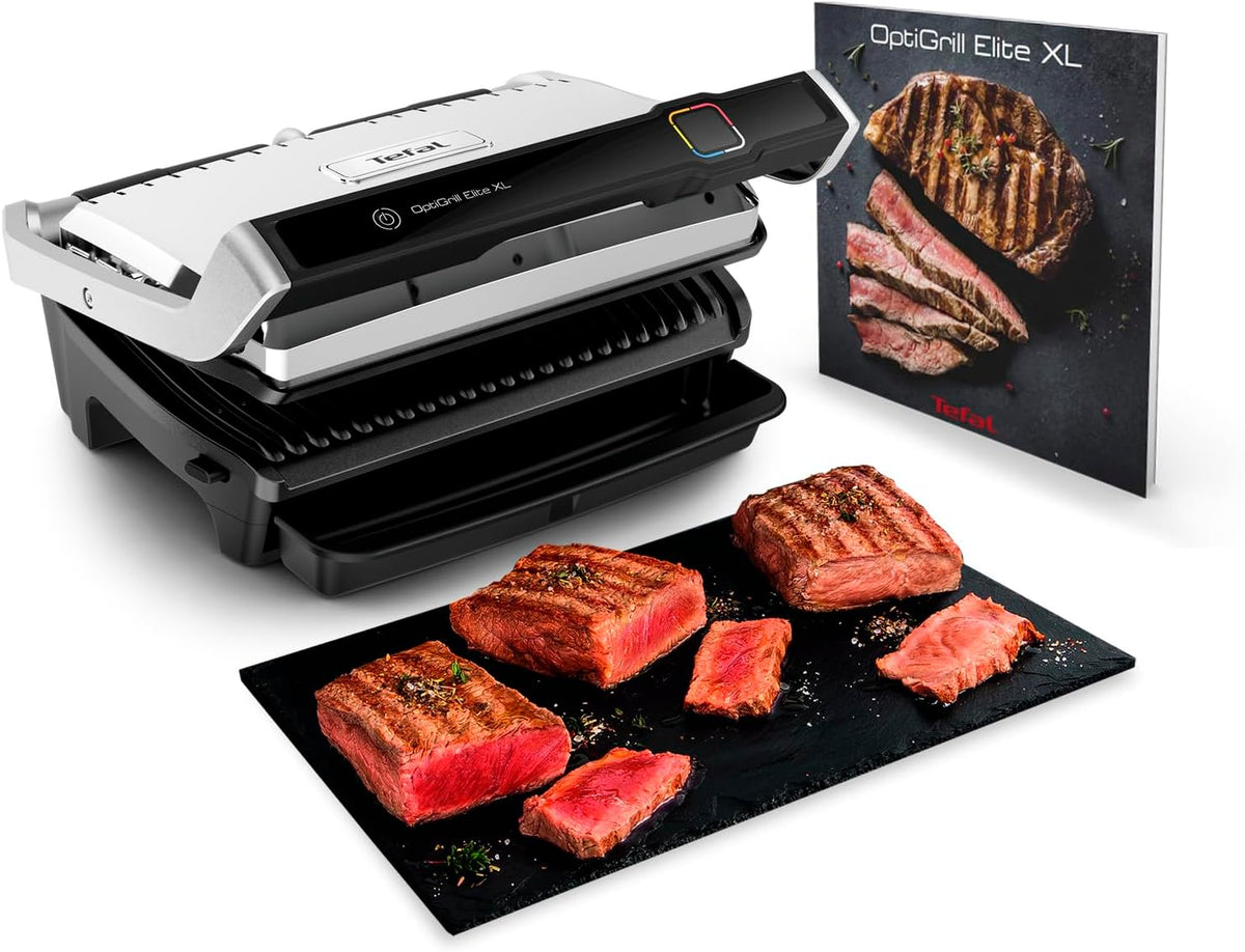 Griglia a contatto Tefal OptiGrill Elite XL, 16 programmi