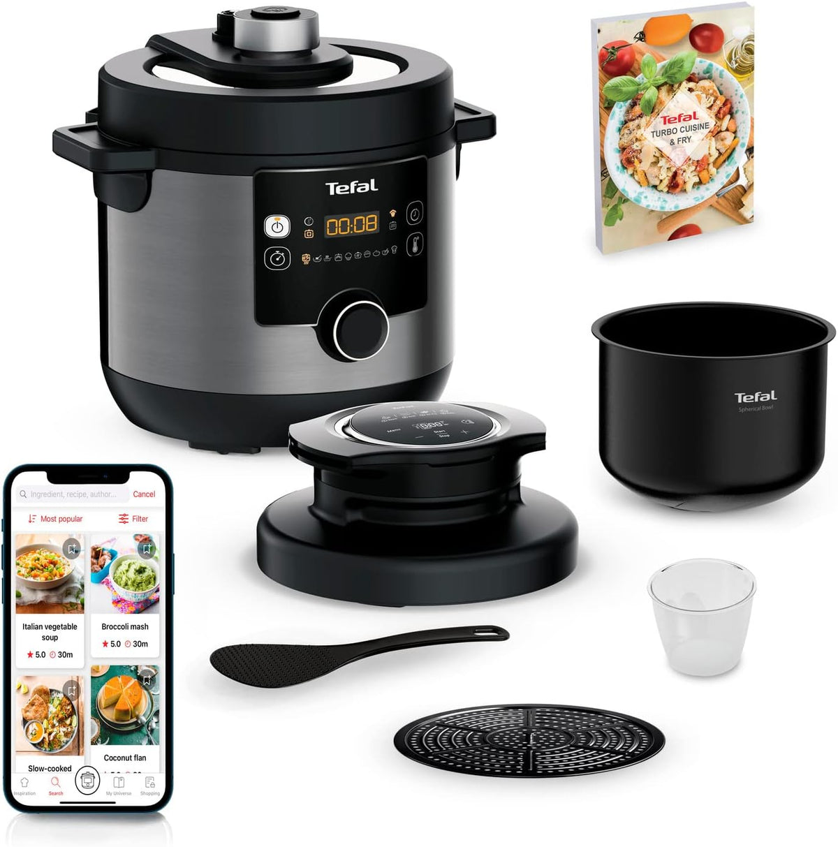 Multi-cucina Tefal CY7788 Turbo Cuisine &amp; Fry