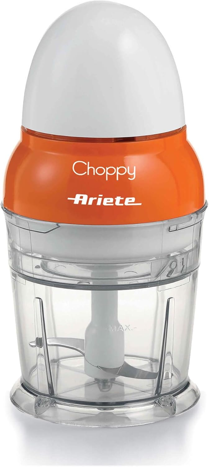 Ariete 1836 Choppy - Robot da cucina con lame in acciaio inox