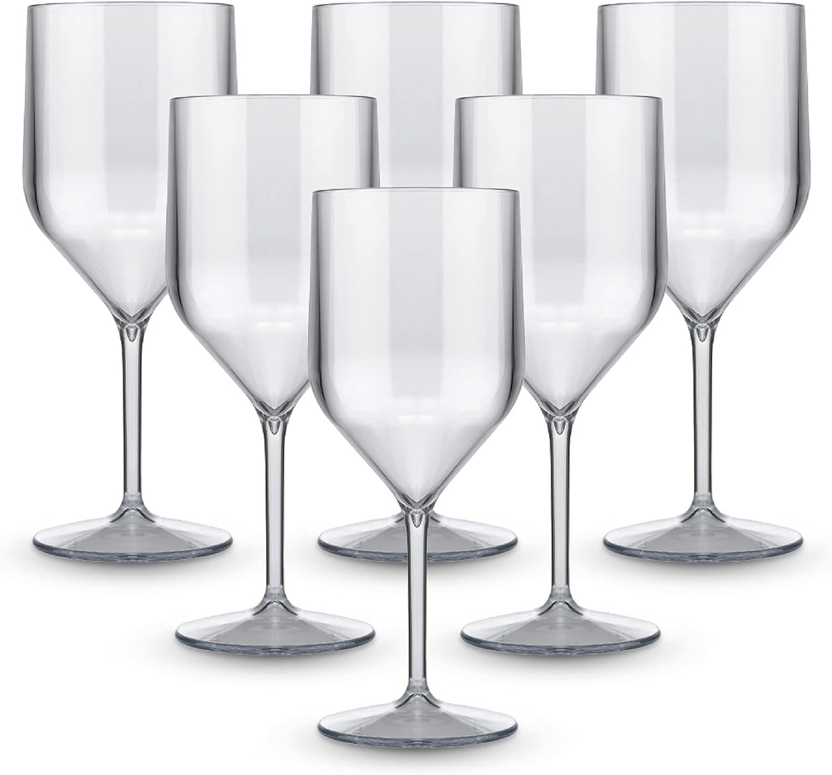 BRYNA - Set 6 pezzi in policarbonato da 25 Cl