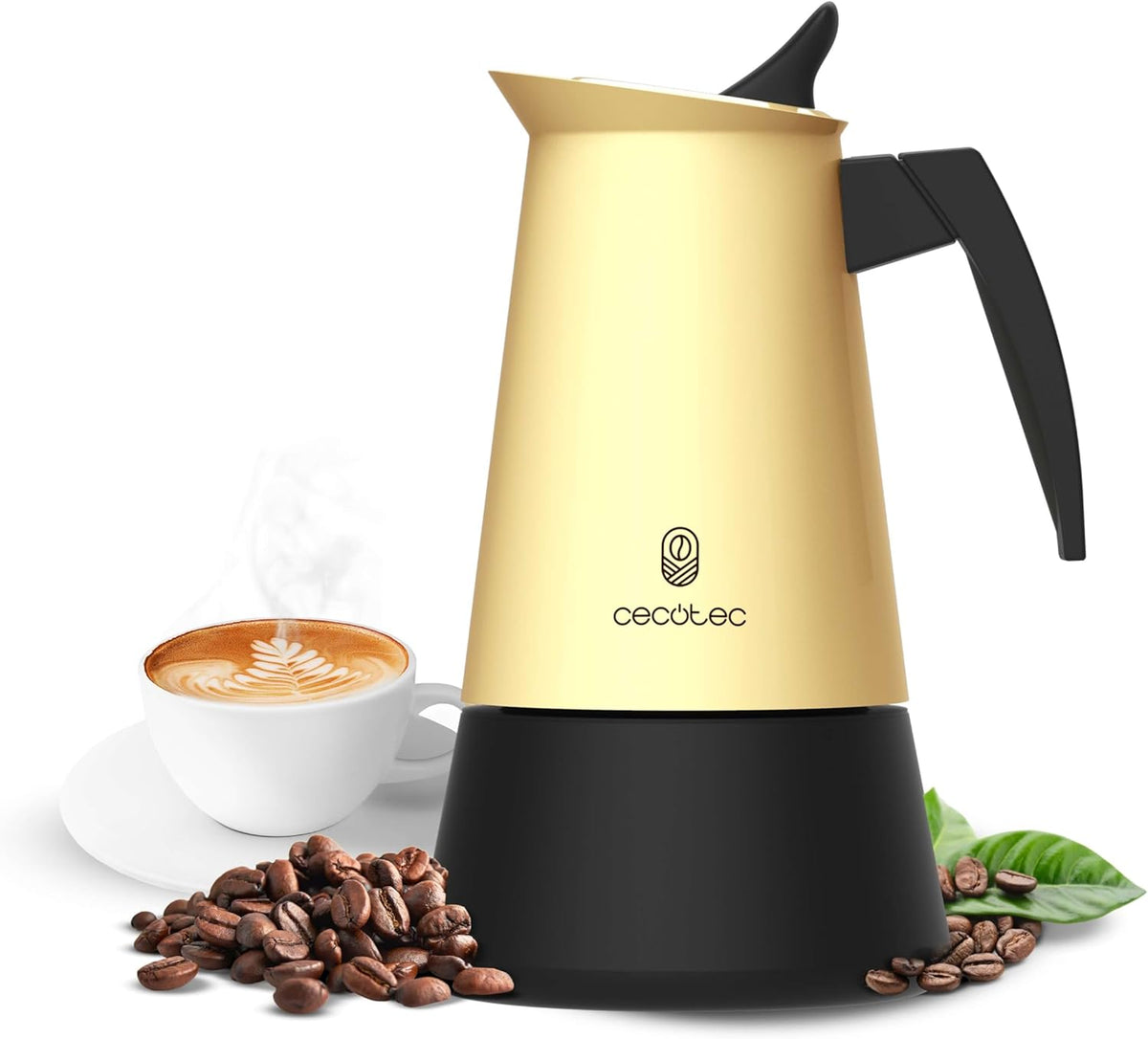 Macchina da caffè italiana Cecotec Piccolina 400 Beige2