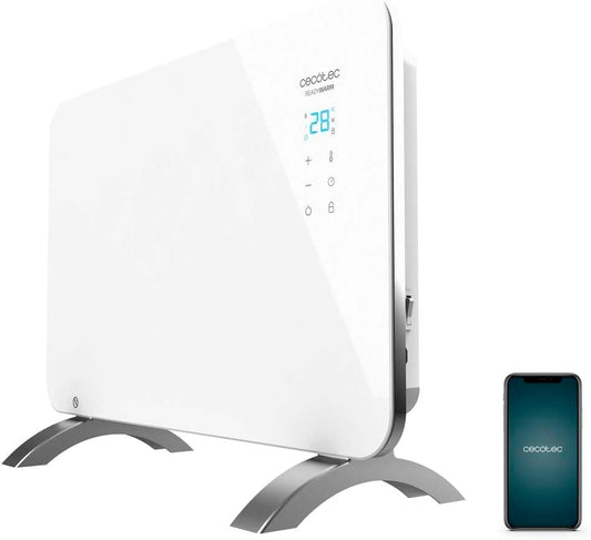 Convettore di riscaldamento Cecotec con piastra in vetro Ready Warm 6650