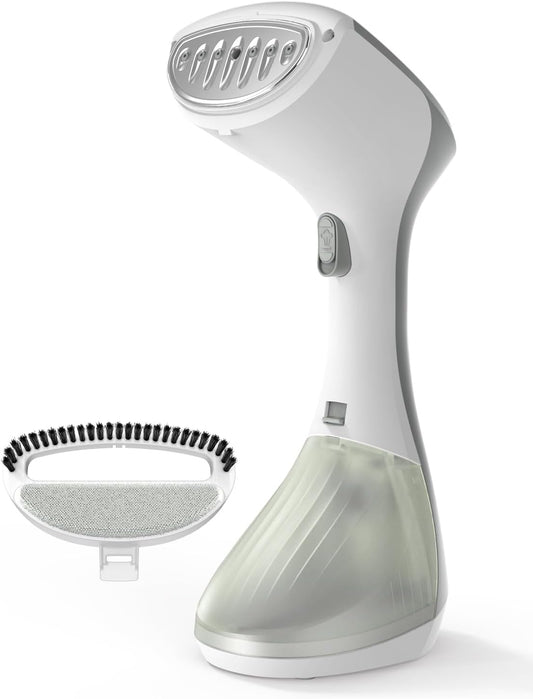 Ferro da stiro a vapore verticale QEXREED, 1300 W, grande serbatoio da 260 ml