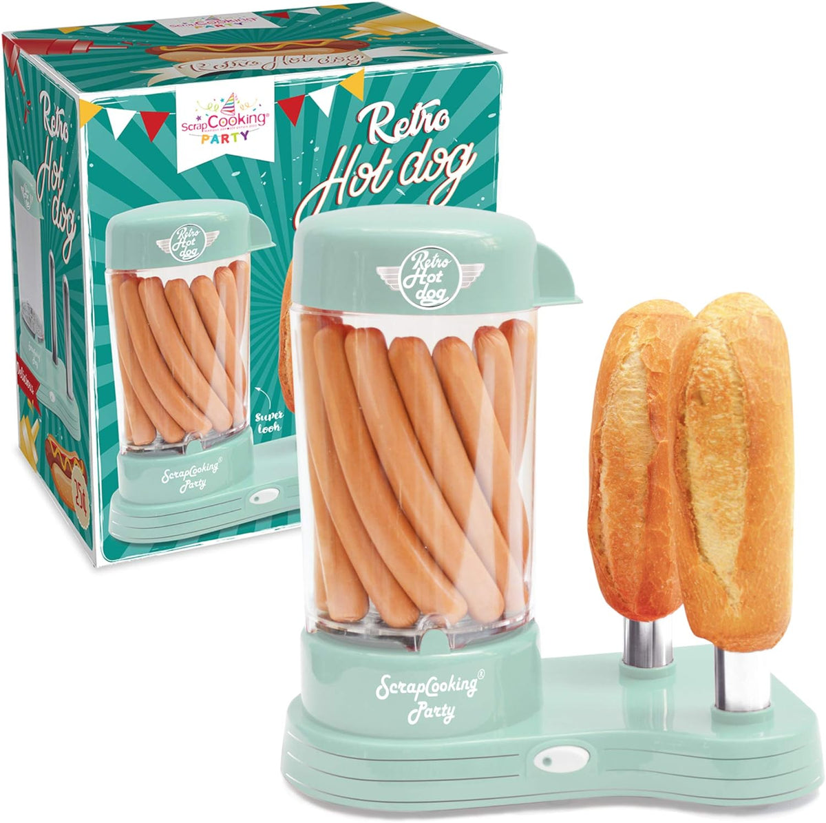 Macchina per la produzione di hot dog ScrapCooking 601